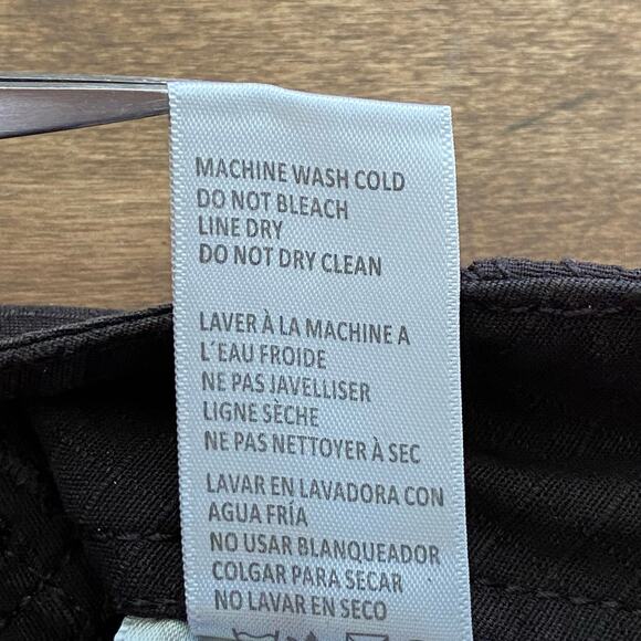 Good American Cargo Pants Womens Sz 4/27 Black Hi Rise Wide Leg Y2K Cyber Grunge - Picture 9 of 12